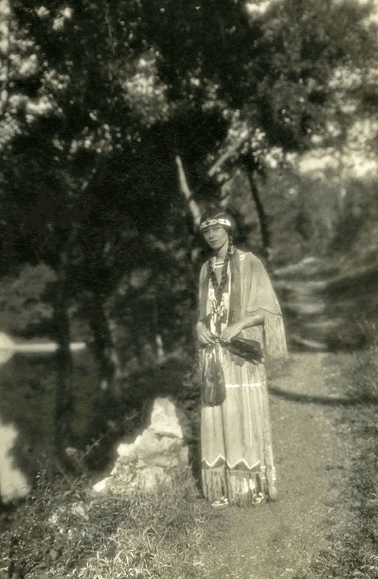 Te Ata in the 1920s